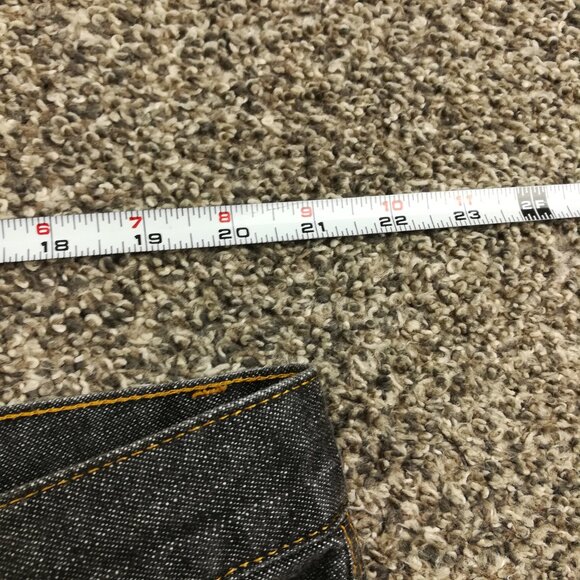 Vintage Polo Jeans Co Ralph Lauren Jeans Carpenter Baggy Black Mens 42x34 - Picture 7 of 8